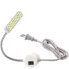 AC110-245V 2W 30LED Lampada Della Luce Della Macchina Da Cucire Magnetico Base Fissa Tubo Flessibile Flessibile Collo D'oca Design Per I Lavori Domestici Lavori Domestici Faccende -Assistenza Domiciliare 93429298 1