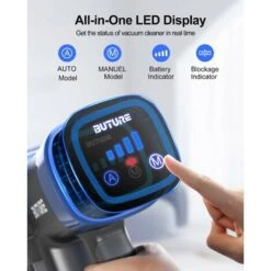 BuTure Aspirapolvere Senza Fili,33KPA/450W Scopa Elettrica Senza Fili Potente,55Mins Batteria Rimovibile,Filtraggio A 6 Strati,Anti-Avvolgimento Aspirapolvere Per Peli Animali/Pavimenti/Tappeti-VC50 -Assistenza Domiciliare 93580284 2
