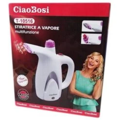 Trade Shop - Stiratrice A Vapore Ferro Da Stiro Verticale Abiti Vestiti 800 Watt 200ml -Assistenza Domiciliare 95096743 3