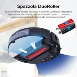 Roborock S8 Robot Aspirapolvere Con Doppia Spazzola & Aspirazione 6000Pa & Aspirapolvere Robot 3D Per Evitare Ostacoli E Scopa Compatibile Con Alexa Per Peli Di Animali Domestici (Aggiornamento S7) -Assistenza Domiciliare 95213309 3