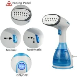 Piroscafo Portatile 1500W 280ML, Piroscafo Portatile Riscaldamento Rapido Piroscafo Tenuto In Mano -Assistenza Domiciliare 95548316 3