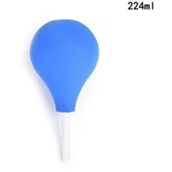 Sistema Di Pulizia Per Doccia Rettale Clistere A Forma Di Pera In Gel Di Silicone Da 200 Ml -Assistenza Domiciliare 95658969 3