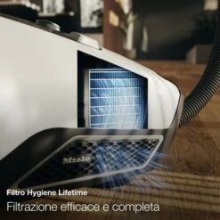 Miele Blizzard CX1 Cat & Dog Aspirapolvere A Traino Senza Sacco Con Spazzola Turbo Per Peli Di Animali, Bocchetta EcoTeQ, Filtro Lifetime HEPA, Ampio Raggio D'Azione, Colore Rosso Mango -Assistenza Domiciliare 95809105 4