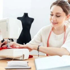 LITZEE Accessori Da Cucito Fasce Elastiche E Clip Per Naso, 50 M Lunghezza 3 Mm Corda Di Gomma Elastica Con 100 Pezzi Ponti Nasali Per Cucito E Artigianato Fai-da-Te -Assistenza Domiciliare 96300772 5