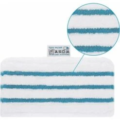 Set Di 6 Microfibre Lavabili Per Scopa A Vapore Black & Decker FSMP20, FSMH1321JMD, FSM1500, FSM1600, FSM1610, FSM1620, FSM1621, FSM1630, FSMH162 -Assistenza Domiciliare 97073607 3