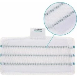 Set Di 6 Microfibre Lavabili Per Scopa A Vapore Black & Decker FSMP20, FSMH1321JMD, FSM1500, FSM1600, FSM1610, FSM1620, FSM1621, FSM1630, FSMH162 -Assistenza Domiciliare 97073607 4