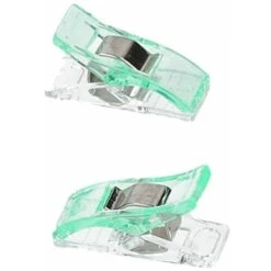 20 Fermagli Per Tessuto Fermagli Per Cucire WonderClips Accessori Per Cucire In Verde -Assistenza Domiciliare 97823955 5