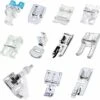 Kit Piedini Multifunzione Per Macchina Da Cucire, 11 Pezzi Macchina Da Cucire Con Piedino Per Pollame, Piedino Per Cerniere Per Macchine Da Cucire Brother, Babylock, Janome, Elna, Toyota, Singer -Assistenza Domiciliare 97872334 1