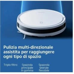 Xiaomi E10 Aspirapolvere Robot 0.4 Litri Senza Sacchetto Bianco -Assistenza Domiciliare 99968065 5